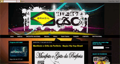Desktop Screenshot of nacaohiphopbrasil.com.br