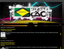 Tablet Screenshot of nacaohiphopbrasil.com.br